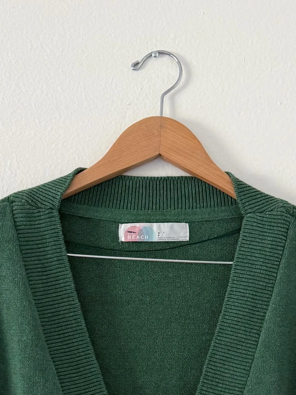 Free People Solar Sweater **Top Only** in Pine Heather Size Small Preloved